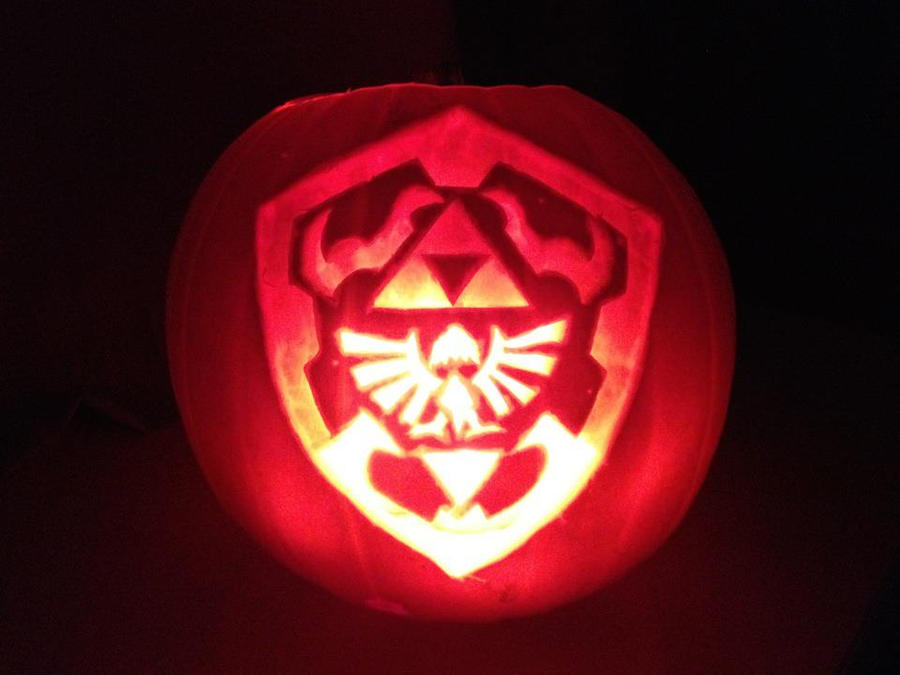 Hylian Shield Pumpkin By Emmagowen On DeviantArt hylian-shield-pumpkin-by-emmagowen-on-deviantart