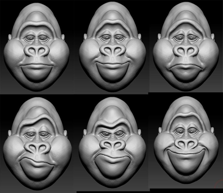 Zbrush Gorilla