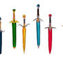 The Riders' Blades Colored