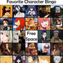 Favourite Character Bingo 6