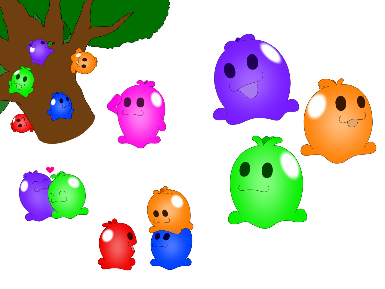 Goobi Triangles Goobies by Purple-EyesDragon on DeviantArt