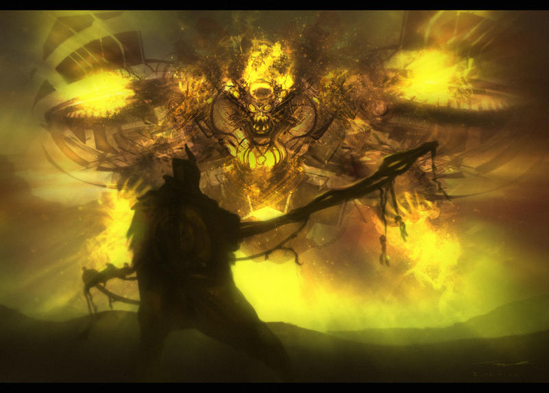 Final Combat Deviantart Final Battle Digital Painting by misi006 on DeviantArt