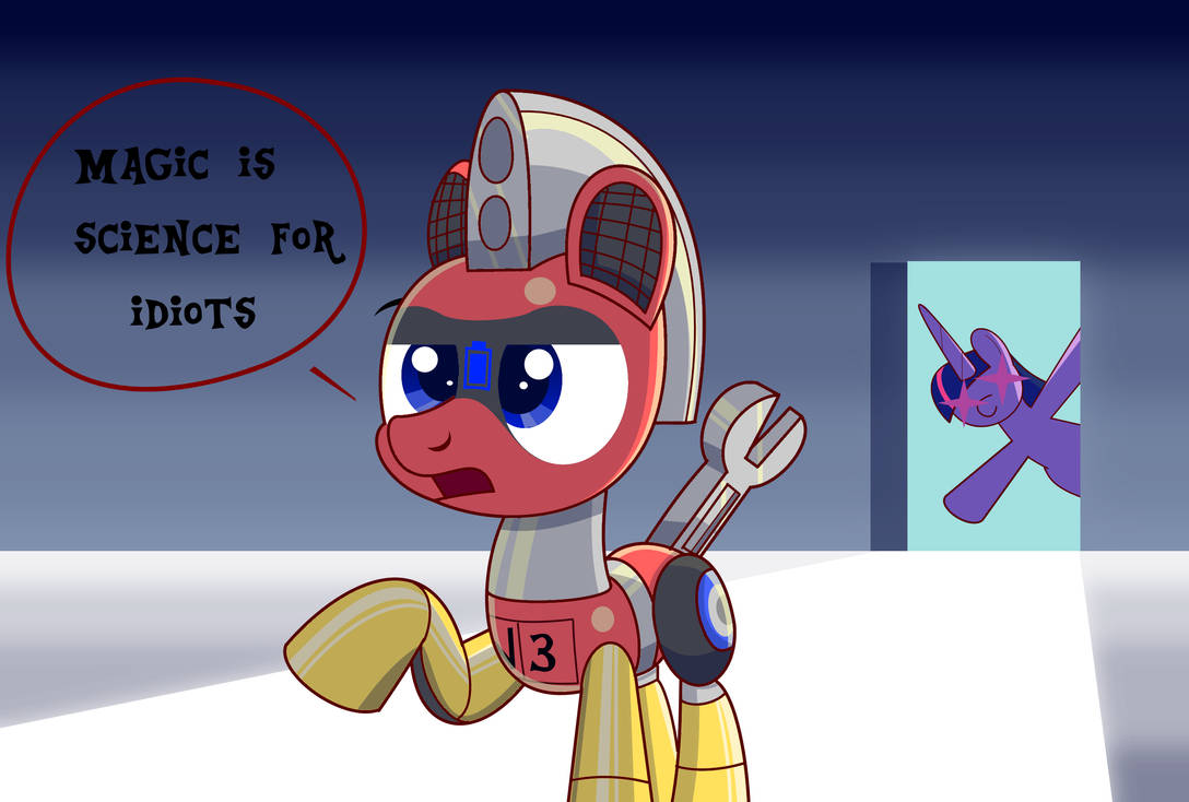 Magic Dumb Magic for the stupid by TrackheadTheRoboPony on DeviantArt