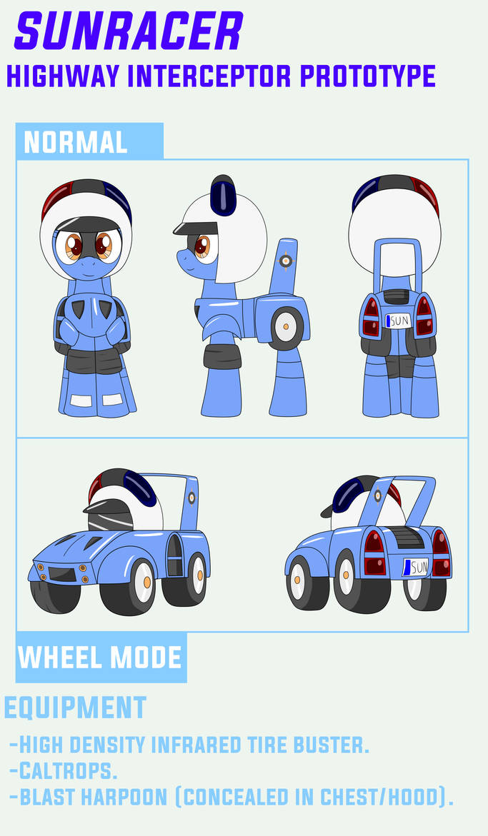 SunRacer reference sheet 2022 by TrackheadTheRoboPony on DeviantArt
