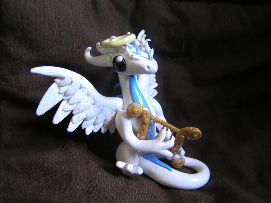 Angel Dragon Sculpture