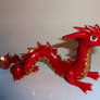 Red and Gold Chinese Dragon