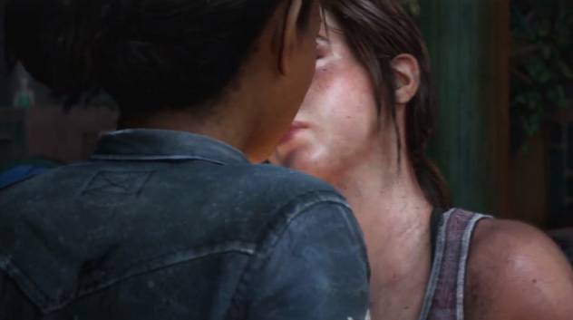 Riley and Ellie Kiss