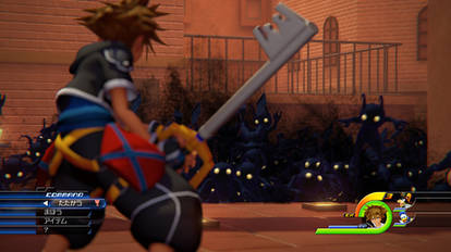 Sora Vs The Heartless