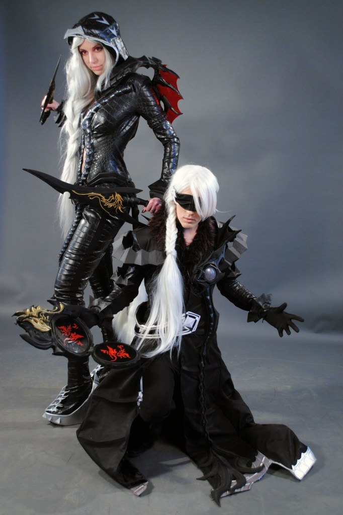 Aion cosplay elyos Assassin and Spiritmaster