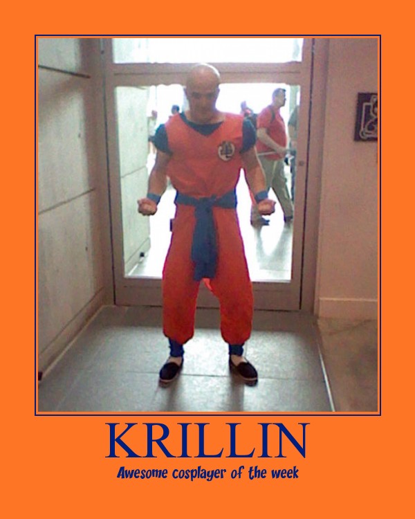 Awesome cosplayer: Krillin