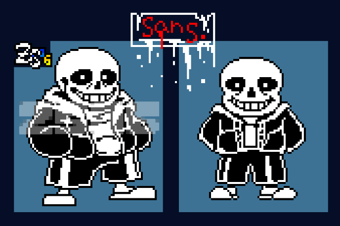 HorrorTale Sans Sprite by Addicted2Electronics on DeviantArt