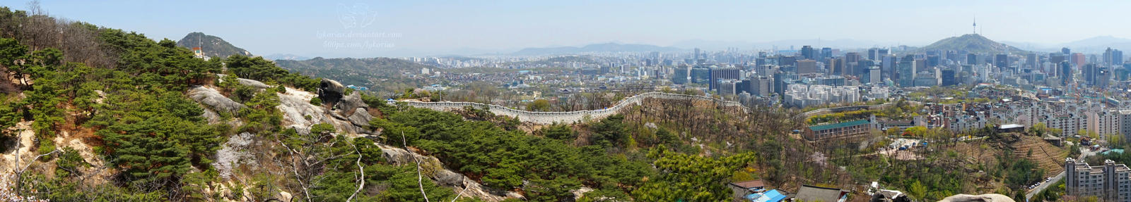 Seoul city wall