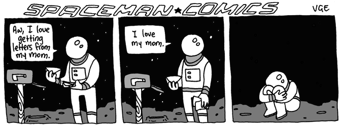 Spaceman and Home by THEdorkster on DeviantArt