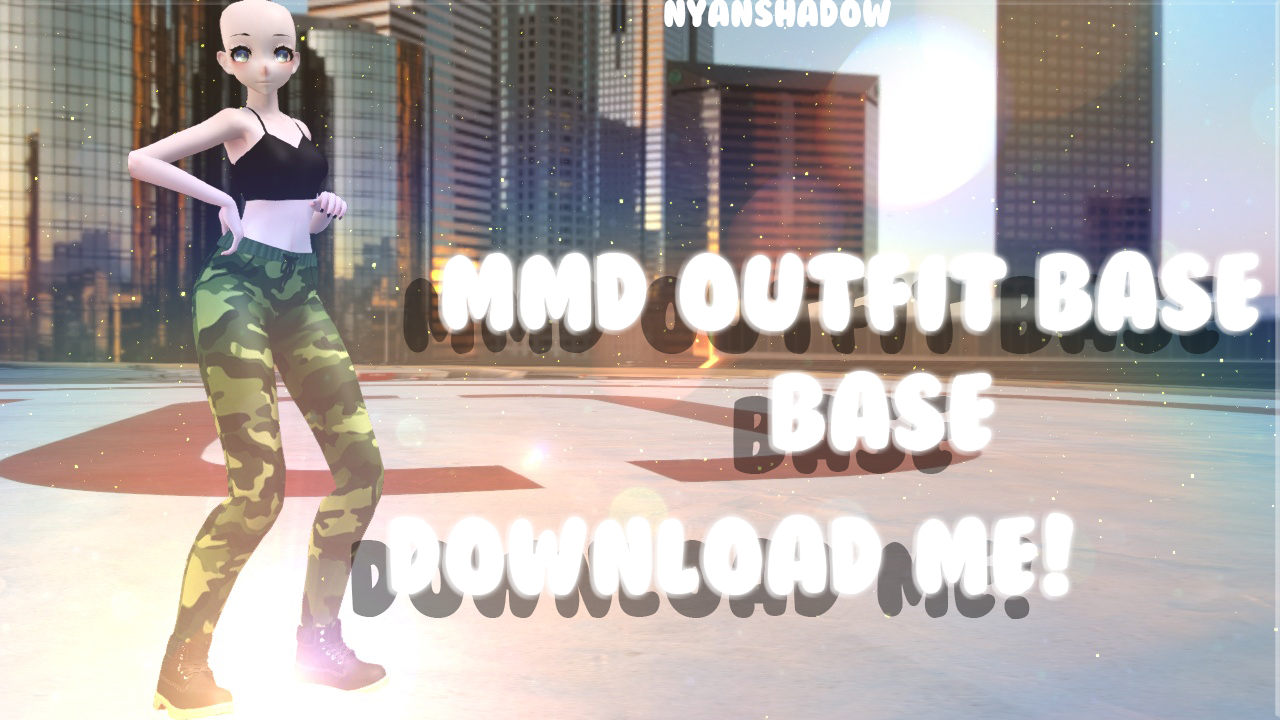 -MMD Outfit Base #3 - DOWNLOAD! by NyanShadowYT on DeviantArt