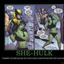She-Hulk and Wolverine