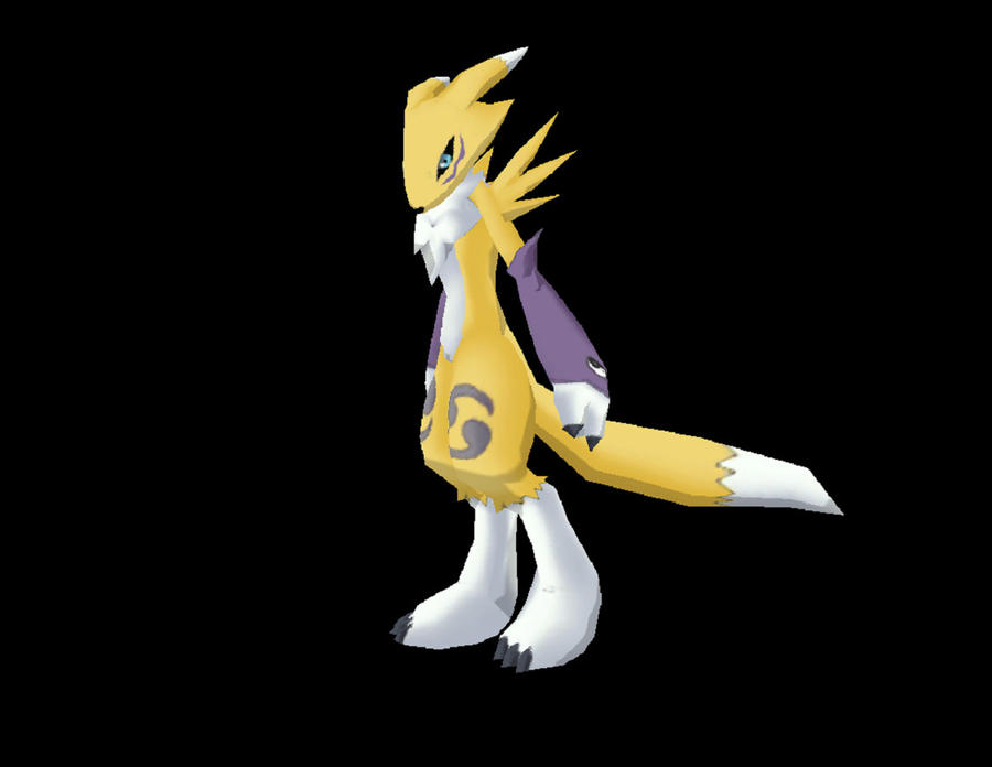 Renamon Rigged Model MMD: Renamon -Digimon model- by Miku-Nyan02 on DeviantArt