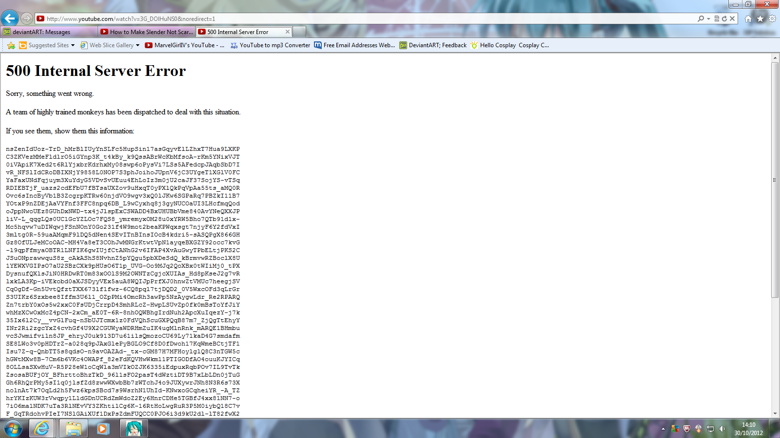 Youtube Derped on Me...