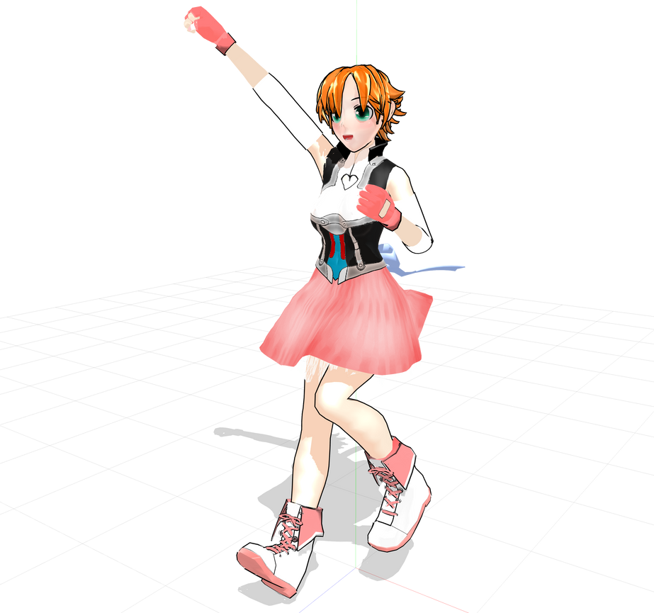 .:MMD+RWBY:. Nora Valkyrie model by Miku-Nyan02 on DeviantArt
