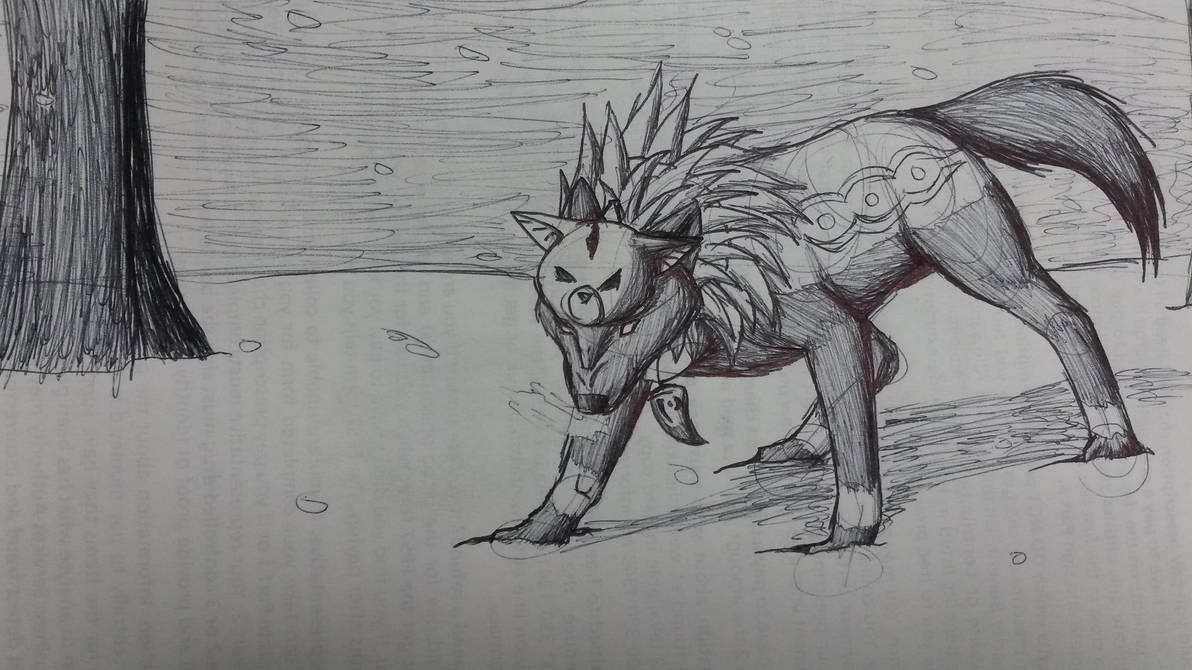 Okami - Oki (Revised drawing) by Miku-Nyan02 on DeviantArt