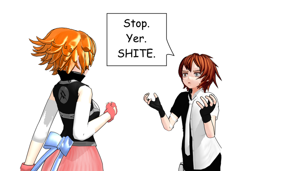 .:MMD:. Subdued Irish Rage by Miku-Nyan02 on DeviantArt