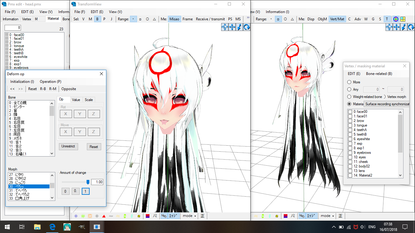 .:PMXe:. Nuregami WIP by Miku-Nyan02