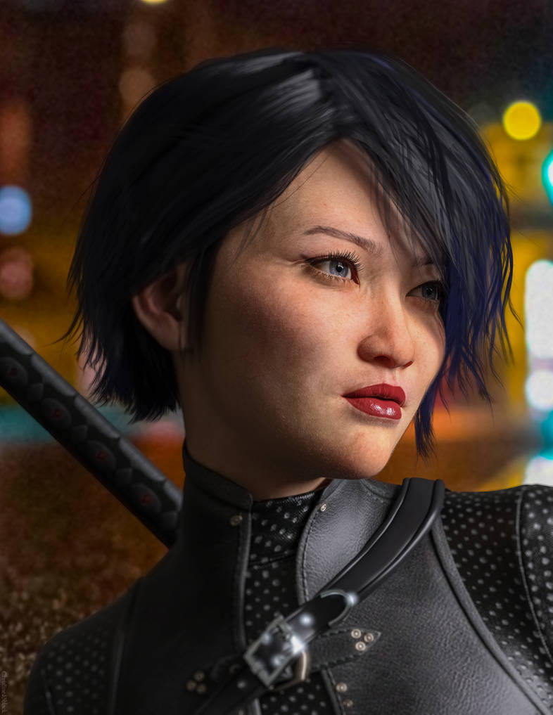 Assassin Portrait by christine13black on DeviantArt