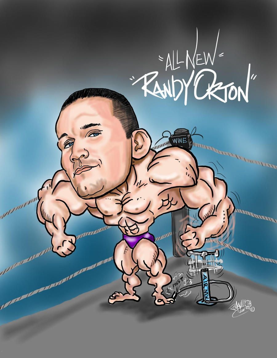 Anime Randy Orton Caricature of Randy Orton by rockorick2000 on DeviantArt