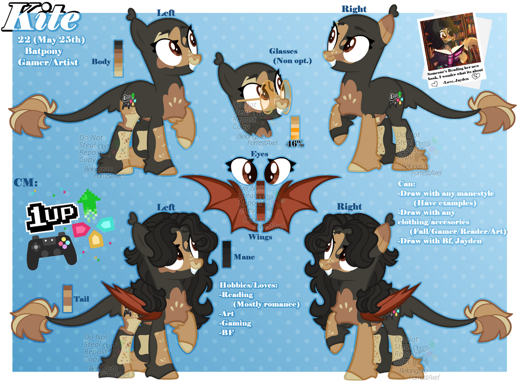 Kite Refrence Kite Reference sheet (2025) by ForrestAxel on DeviantArt