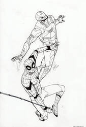 spiderman and ironman