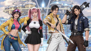 Jubilee (Marvel RIVALS ver.), Riruka, Ling and Laguna