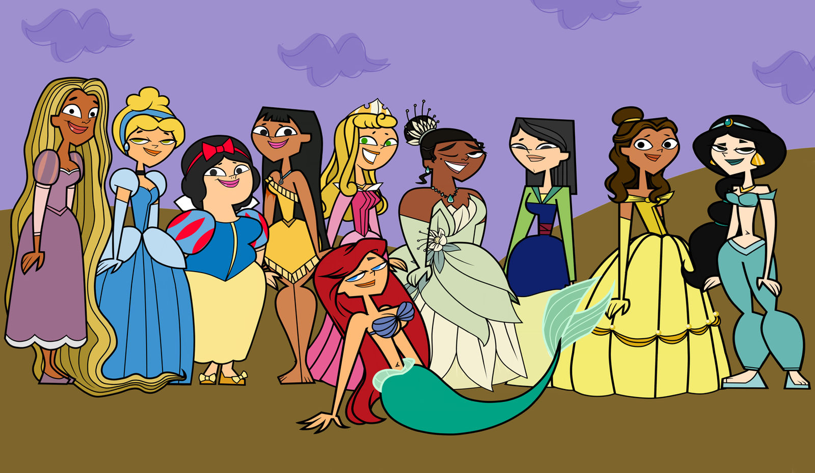 .:TD Disney Princesses:. by xGoldenLocks on DeviantArt