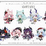 (Open1/9) Chibi Adoptable 96-104