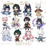 (Close) Chibi Adoptable 177-188