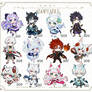 (Close) Chibi Adoptable 201-212