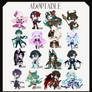 (Open) Chibi Adoptable 237-252