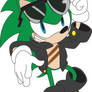 Scourge with Evil Sonic Design