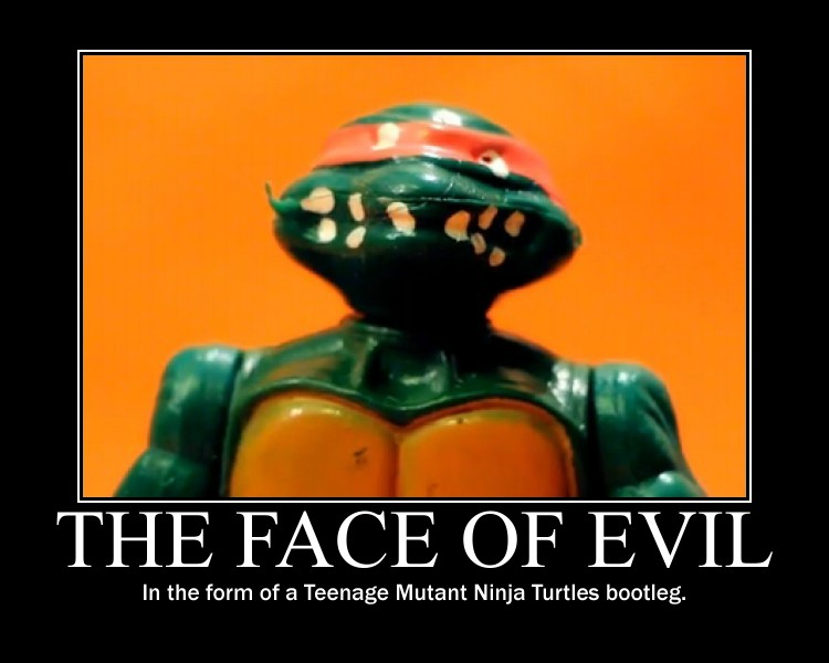 Demotivational Poster: Face of Evil