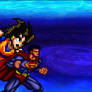 Goku X Superman: The Universal Struggle