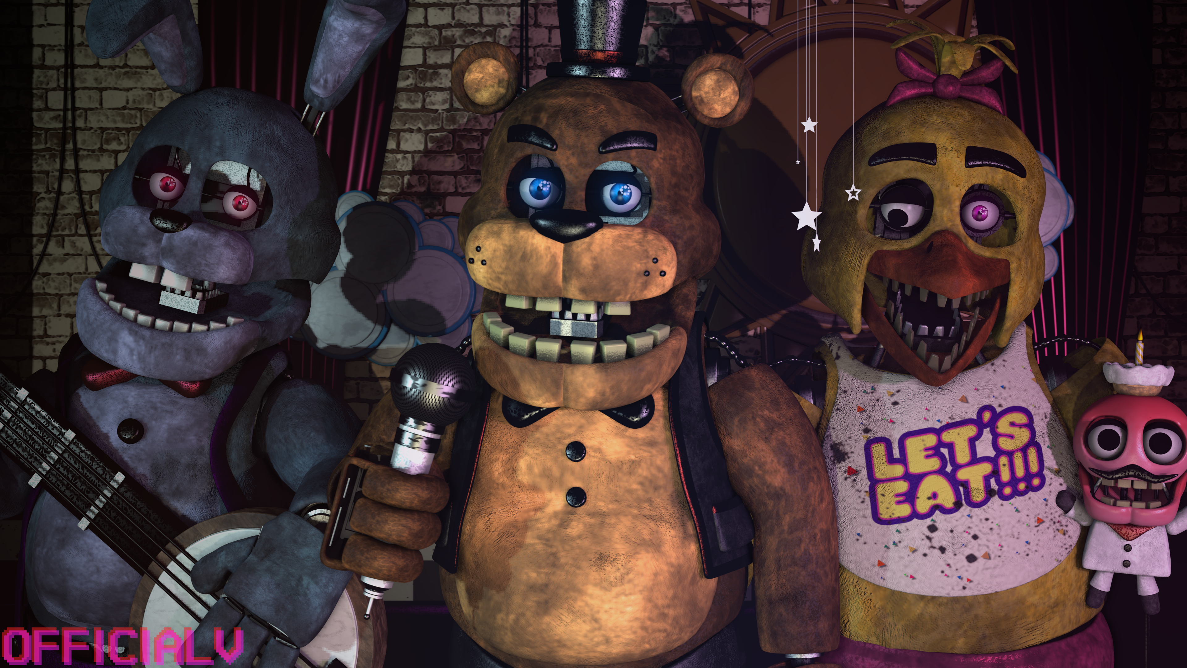 (FNAF+ SFM) FNAF Plus Poster