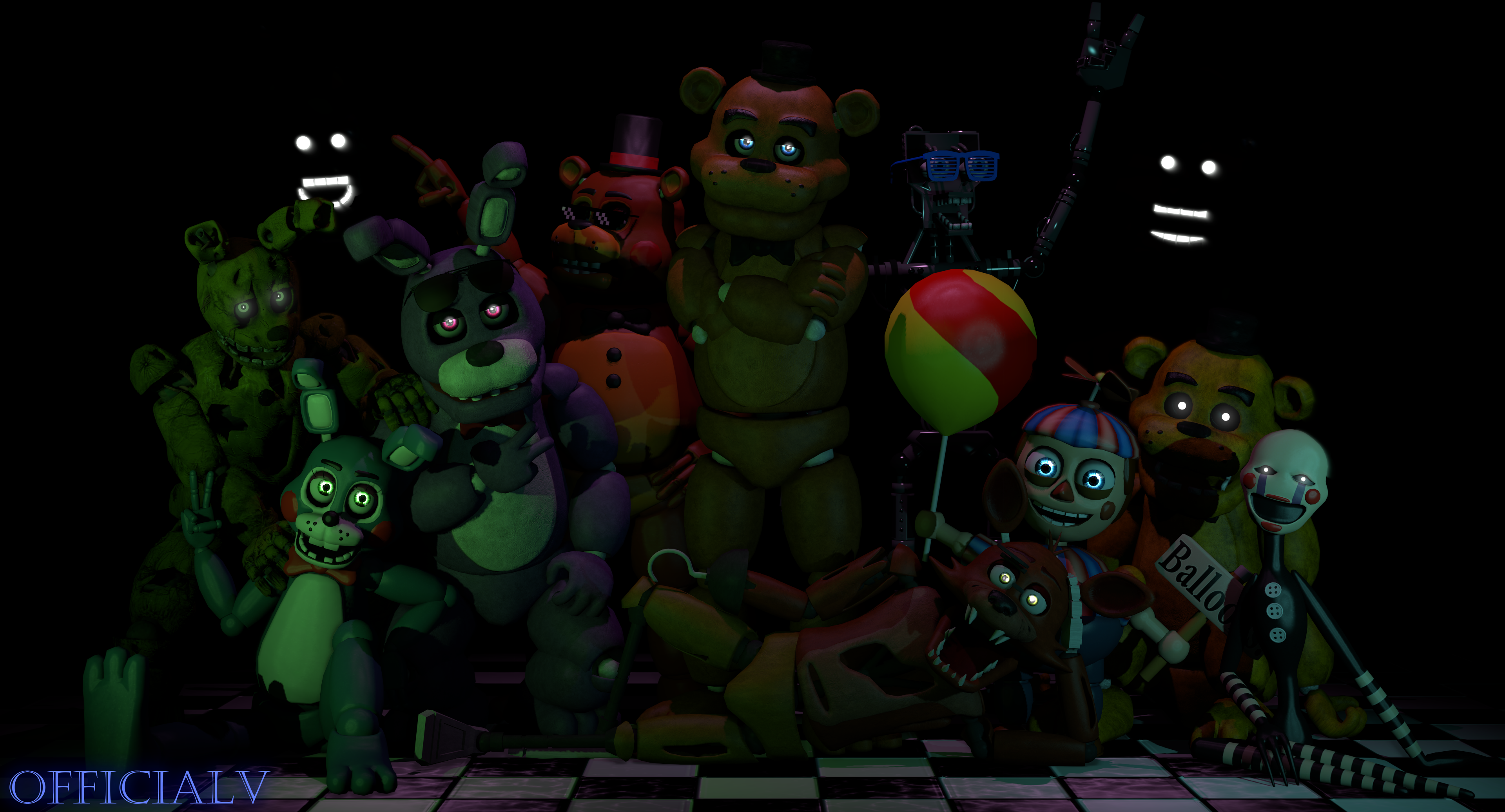 Steam Workshop::[FNAF AR : Special Delivery] V2 Collection