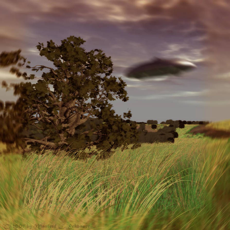 Strange Flying Object by Cybertect on DeviantArt