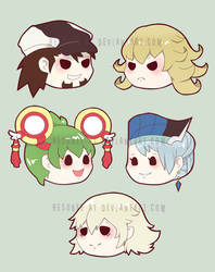 tiger and bunny magnets