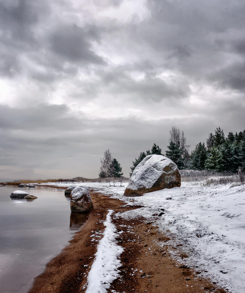 winter's shore