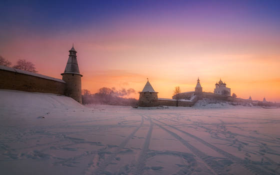 Color of Russian winter