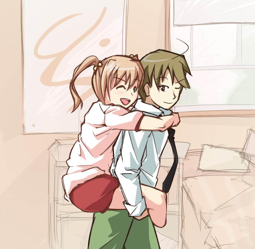 Piggyback ride by RPCShell