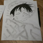 Monkey d Luffy (finished) by RedM0809