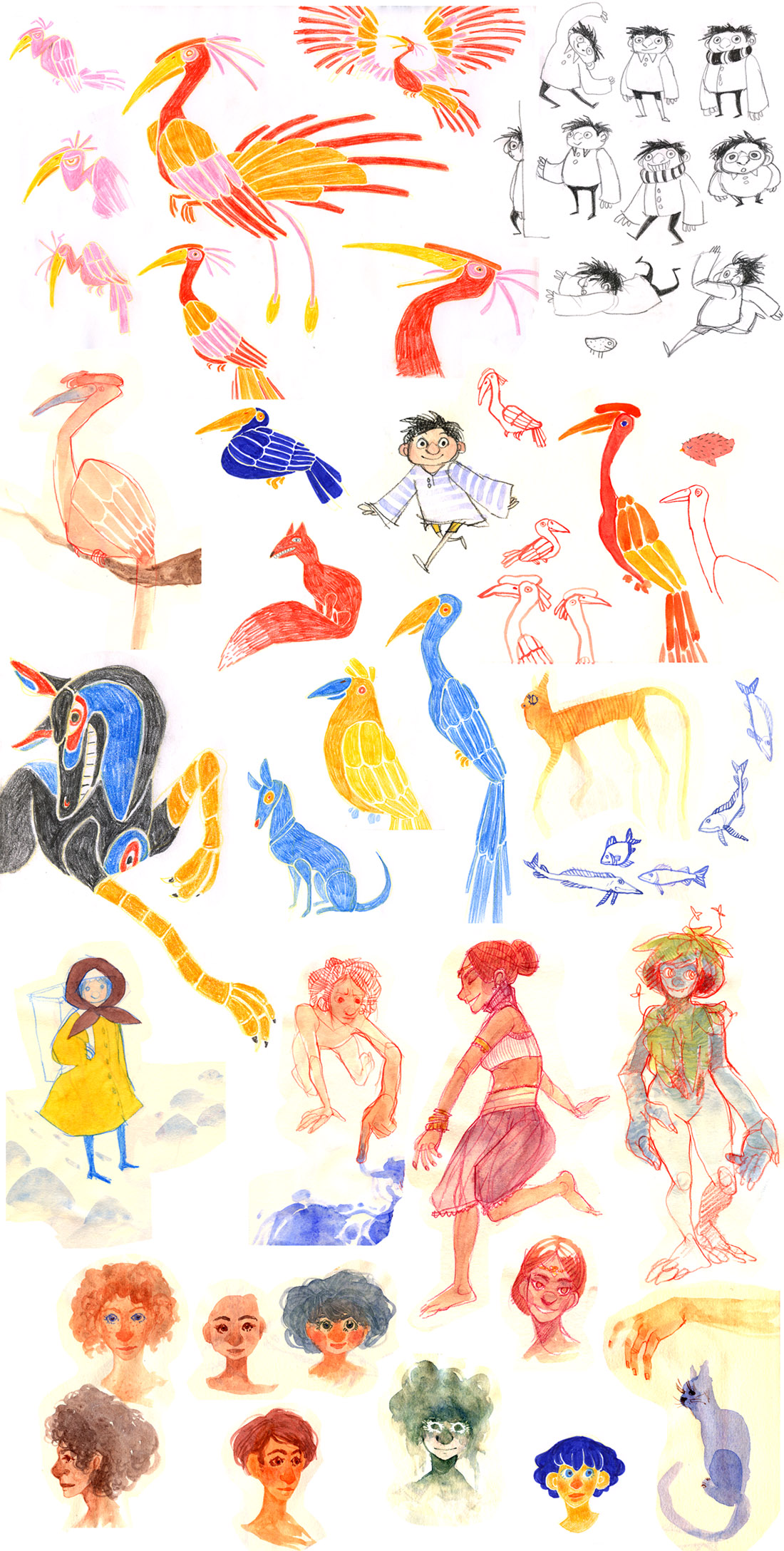 April sketchdump