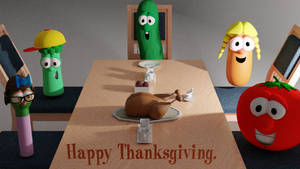 A Very Veggie Thanksgiving Message