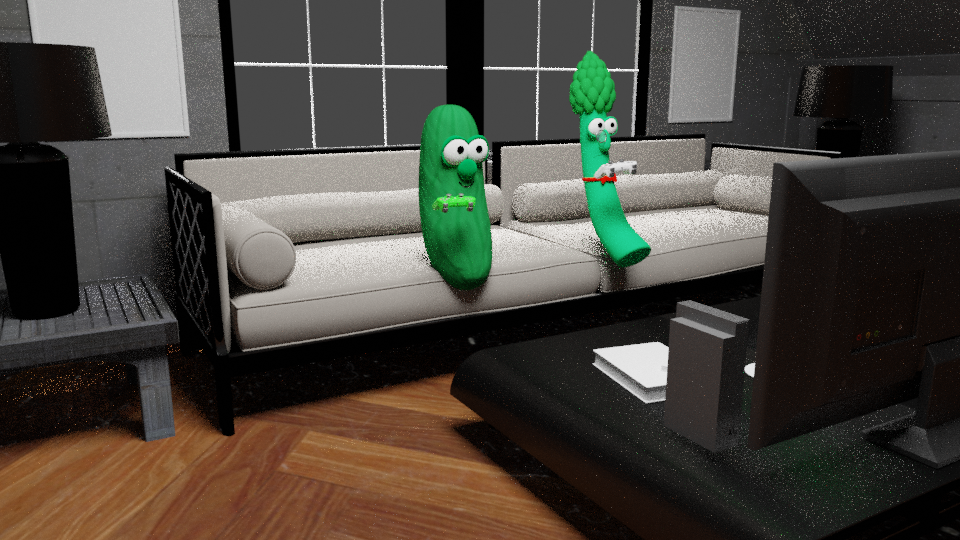 Larry and Archie are playing on PlayStation 2 by liamandnico on DeviantArt