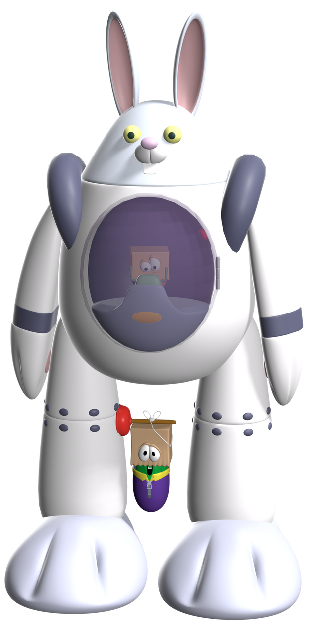 Bunny-Bot 3000 with LarryBoy and Dark Crow Render by liamandnico on ...